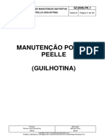 Thyssen puertas de guillotina manual portugues