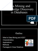 Data Mining and Knowledge Discovery in Databases