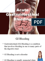 Acute Gastrointestinal Bleeding - PPTX 2