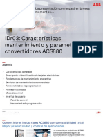IDr03 Caracteristicas Mantenimiento y Parametrizacion de Convertidores ACS880