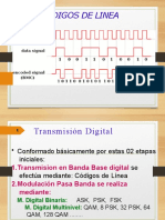Códigos de línea digitales optimizados para transmisión