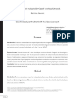 Tratamiento de Maloclusión Clase II Con Arco Extraoral.