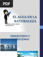 PPT, Ciencias Segundo Básico. El Agua en La Naturaleza