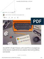 Microsoft 365 Vs Google Workspace (2021) - ¿Cuál Es Mejor