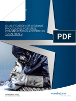 Qualification of Welding Procedures For Steel Constructions According TO EN 1090-2