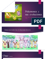 Pokemones y Sus Evoluciones