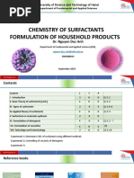 Chemistry of Surfactants