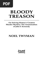 Bloody Treason | PDF | Lee Harvey Oswald | Warren Commission