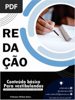 REDAÇÃO - Conteúdo Básico Para Vestibulandos-Professor Willian Abreu