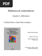 Parra - Saiz Didactica de La Matematica - Cap 3 Charnay-Aprender Por Medio de La Resolucion de Problemas-Paidos