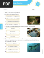 Actividades Seres Vivos