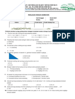 SOAL UTS MATEMATIKA SMTR 2 KLS IV (Latihan)