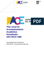 Plan Anual de Acompañamiento Académico Formalizado