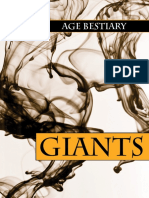AGE Bestiary - Giants