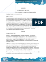 Actividad 3"diagnóstico de Una Planta de Tratamiento de Agua Potable