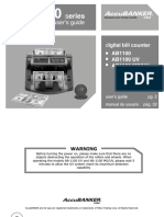 AccuBANKER AB1100 Banknote Counter