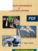 Dairy Plant Management and Pollution Control
