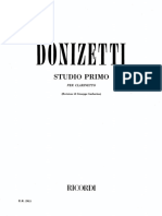 1 Clarinete Donizetti Studio Primo