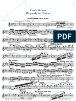 [Clarinet_Institute] Debussy Clarinet Rhapsody Complete Orch Parts