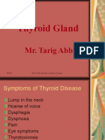 Thyroid Gland: Mr. Tarig Abbas