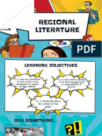 Regional Literature and Elements of Poetry
