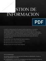 Gestion de Informacion