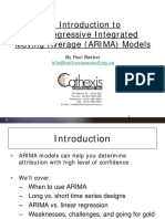 AutoRegressive Integrated Moving Average ARIMA