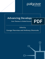 George Mavrotas, Anthony Shorrocks - Advancing Development - Core Themes in Global Economics (Studies in Development Economics and Policy) (2007)