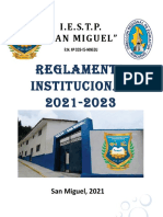 Reglamento Institucional-2021-2023 Aprobada
