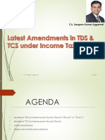 Latest Provisions TDS and CS