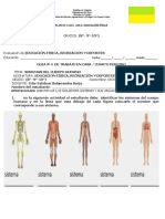 Evaluación Guía 4° Cuarto Periodo Edufisica Grados 8, 9-10.