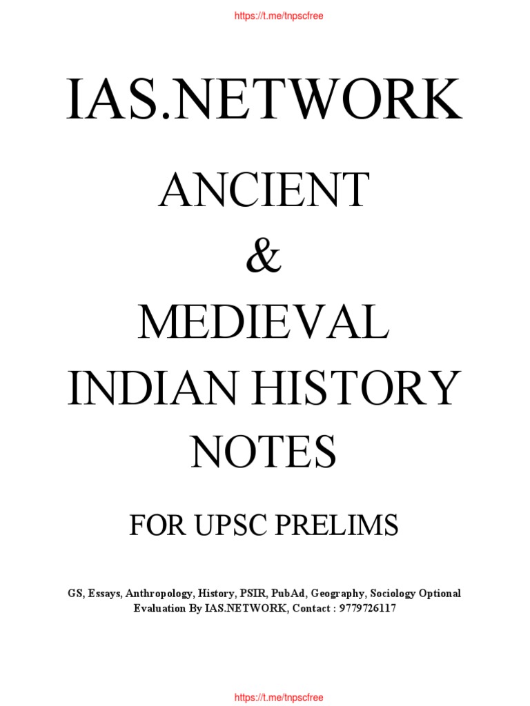 Ancient Medieval India Tnpscfree Pdf Vedas Gautama Buddha