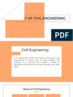 History of Civil Engineering: CEORNT120