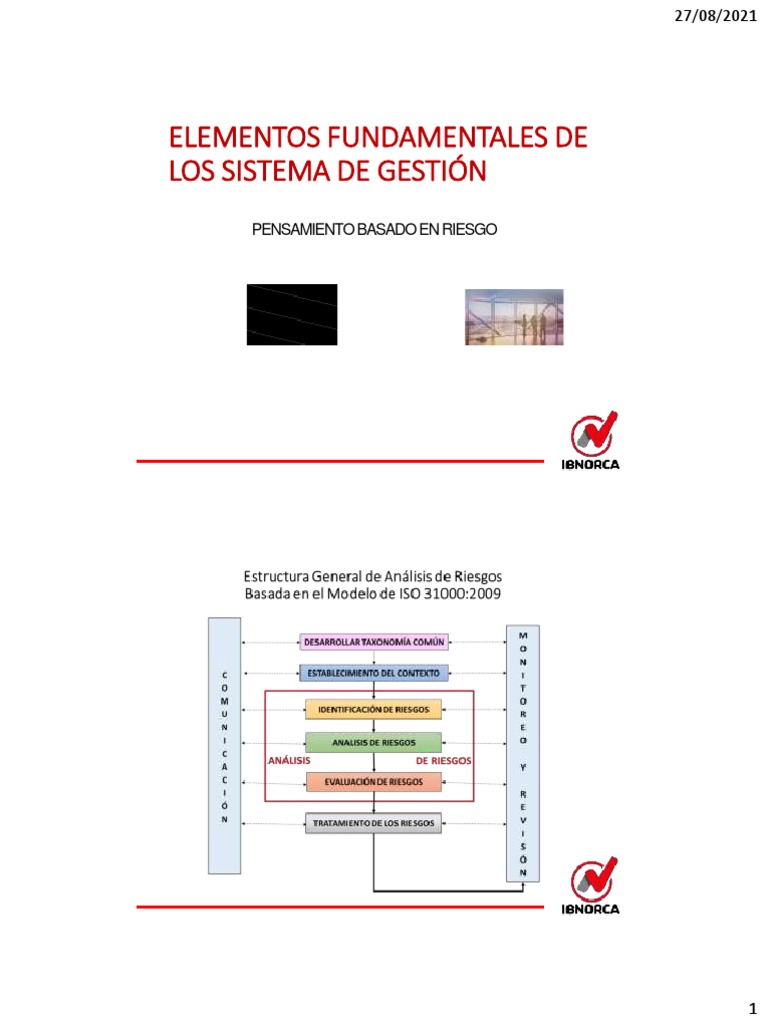 Presentacion Analisis De Riesgos Pdf Planificación Liderazgo