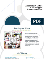 Llesis - Asian Popular Culture in The Philippines Business Landscape