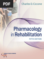 (Contemporary Perspectives in Rehabilitation) Charles D. Ciccone - Melissa Duffield (Editor) - Dean DeChambeau (Editor) - Pharmacology in Rehabilitation-F.a. Davis Company (2016)