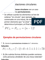 Permutaciones Circulares