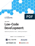 Low-Code Development: Empowering Business Users, Enabling Developers