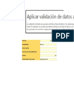 1 - Validacion de Datos