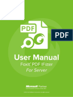 FoxitPDFIFilter311forServer Manual