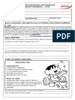 Atividades Pedagógicas Não Presenciais Ensino Fundamental - 3º Ano