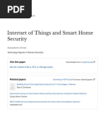 Internet of Things and Smart Home Security