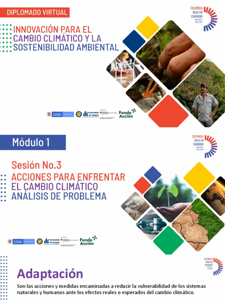 Acciones para Enfrentar El Cambio Climatico | PDF | Entorno natural