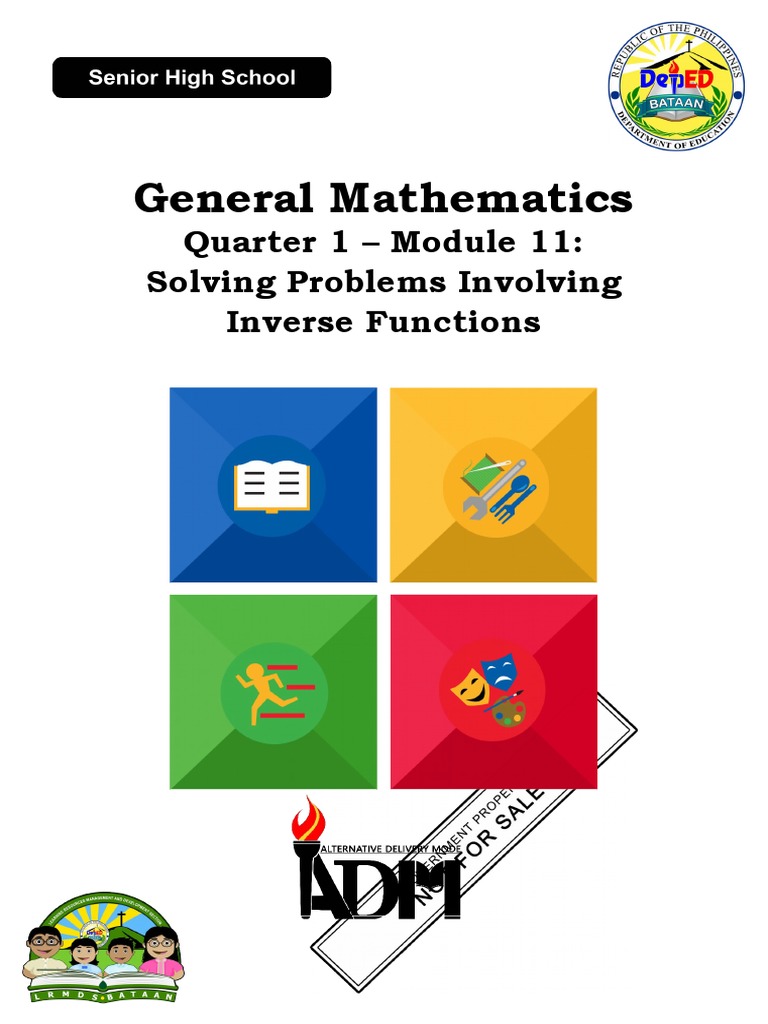 GenMath11 q1 Module11 Solves Problems Involving Inverse Function.v3docx ...