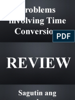 Problems Involving Time Conversion