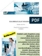 Materi 3 - Kalibrasi Alat Laboratorium