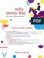 Kentucky Derby Day by Slidesgo