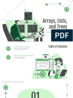 2.1 Arrays Lists and Trees