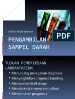 PENGAMBILAN Sampel Darah