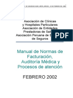 Manual de Normas de Fact, Audit Med y Procesos 24 Feb 2002 (1)